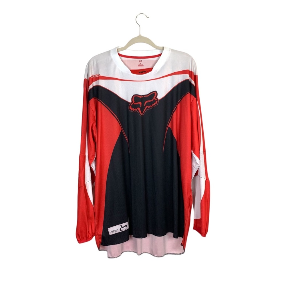 Fox racing strafer motocross long sleeve jersey size xl